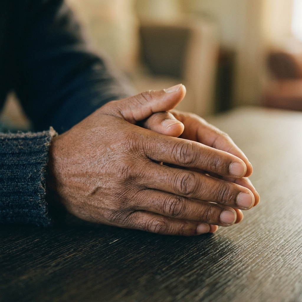 Person experiencing depression and the invisible weight it carries